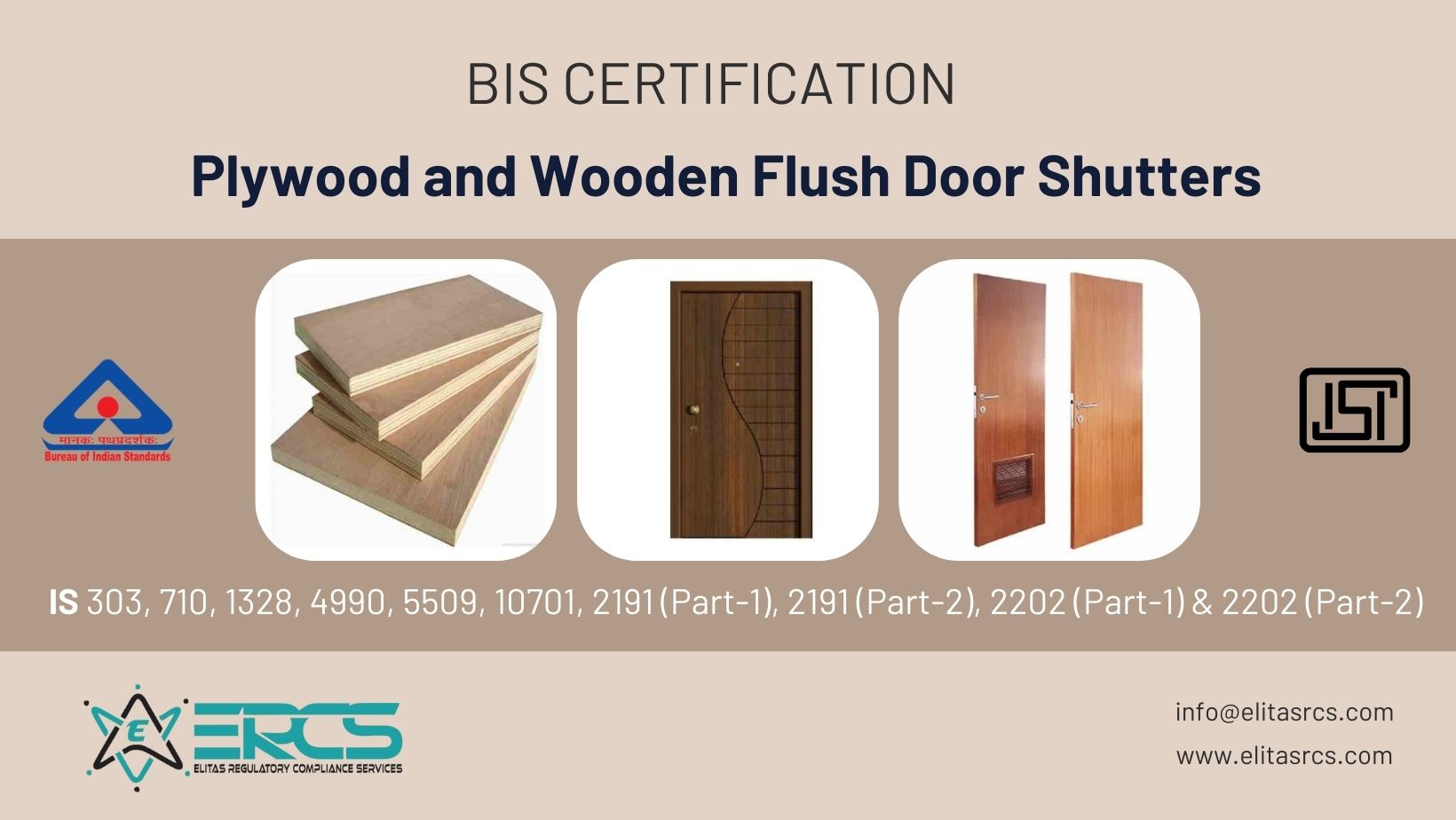 BIS Certification for Plywood and Wooden Flush Door Shutters