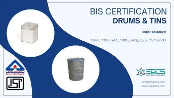 BIS Certification for Drums and Tins in India