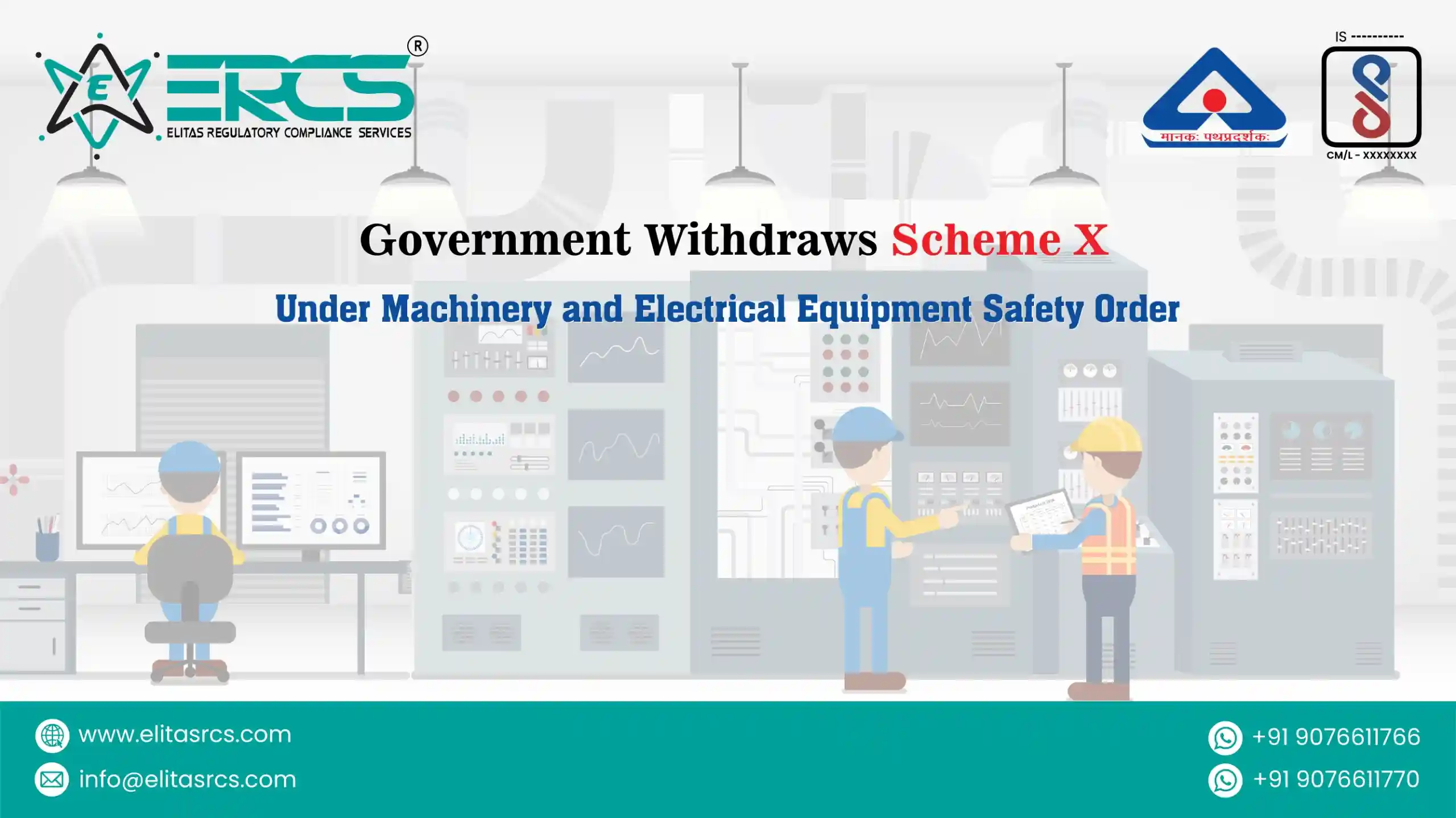 Withdraws Machinery and Electrical Equipment Safety (OTR) QCO