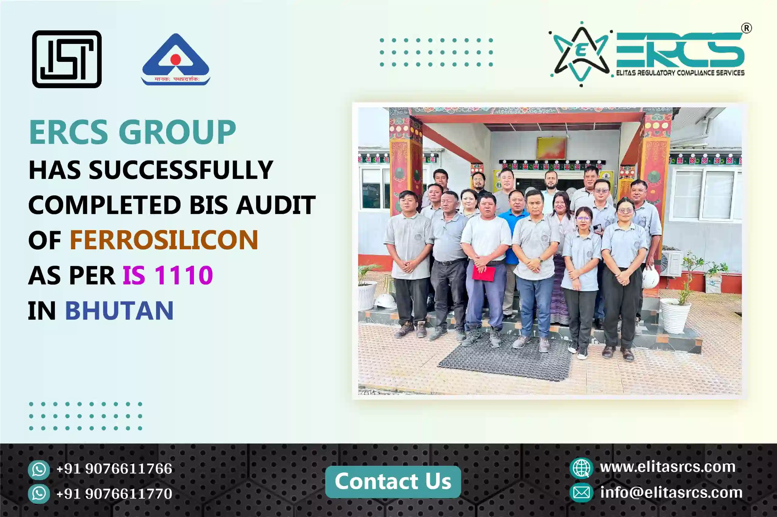 BIS Audit for Ferrosilicon