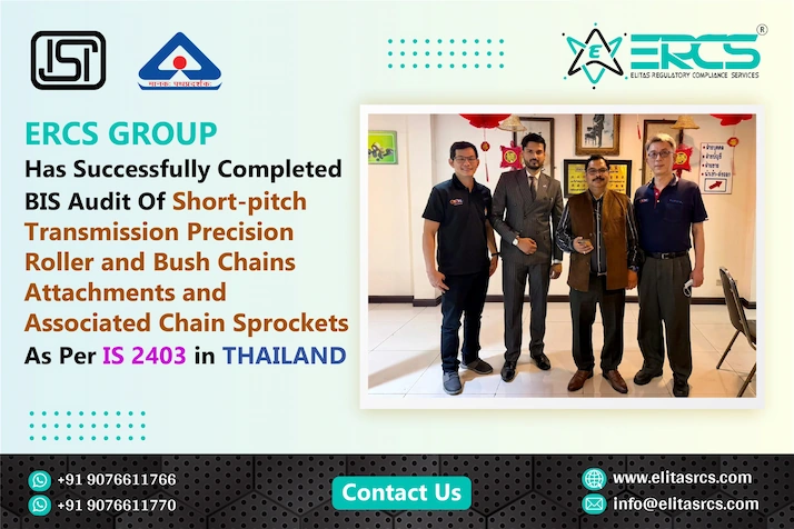BIS Audit for Precision Roller and Bush Chains