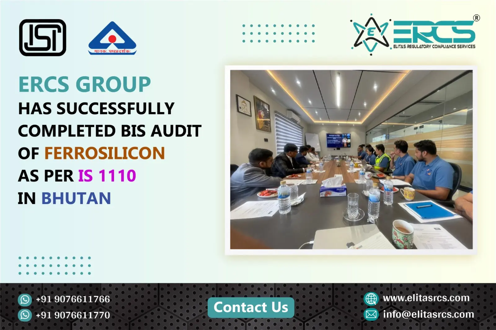 BIS Inspection for Ferrosilicon