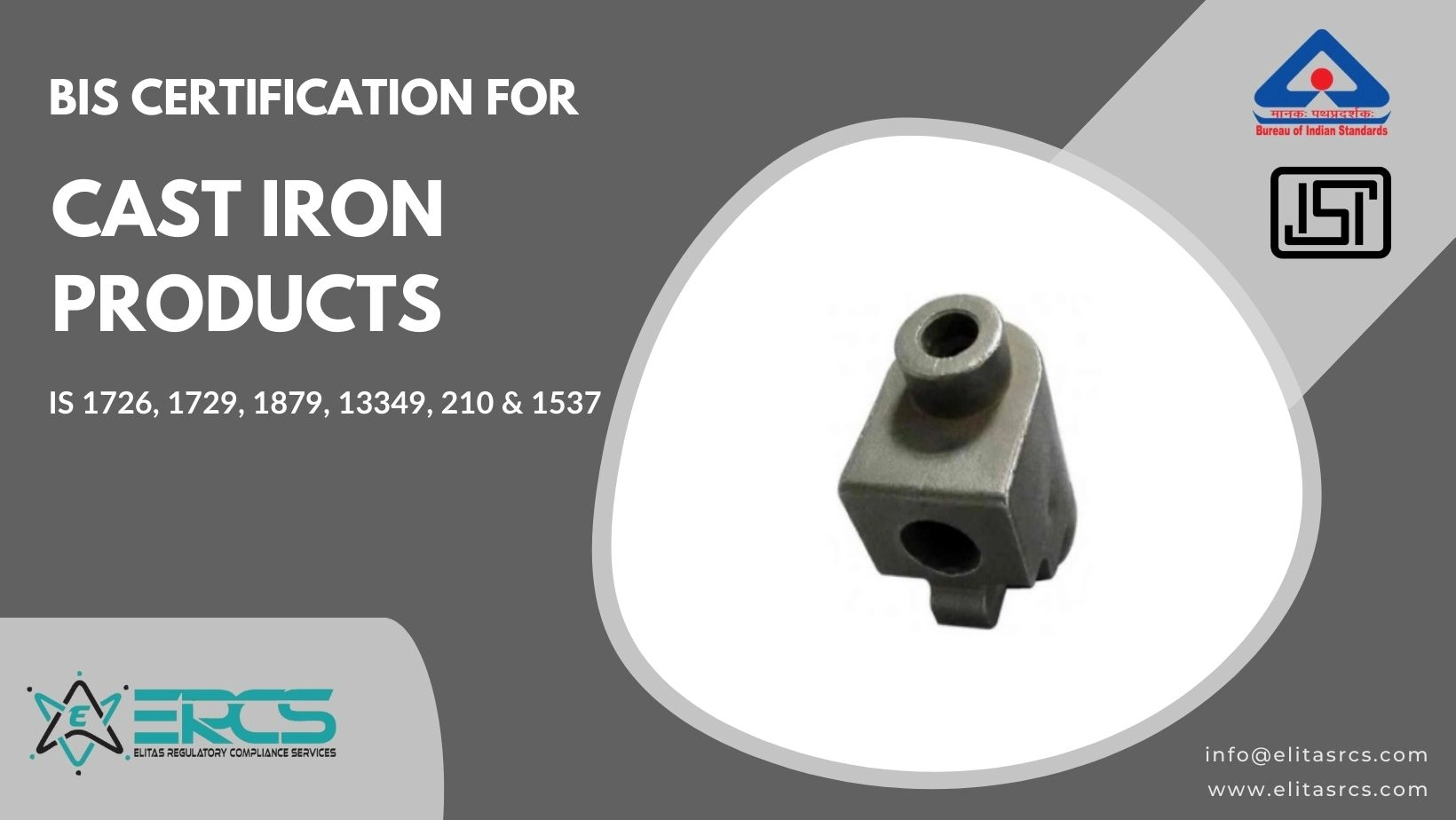 Complete information about BIS Certification for Cast Iron in India
