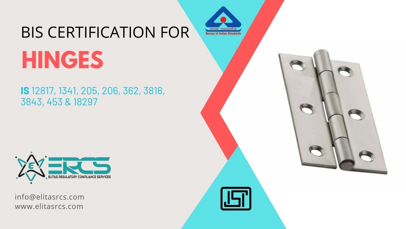 Complete guide about BIS Certification for Hinges