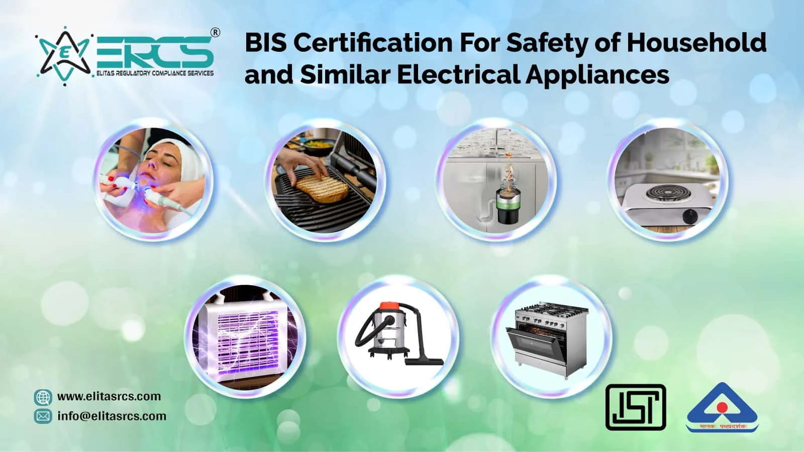 BIS Certification for Safety of Household Appliances