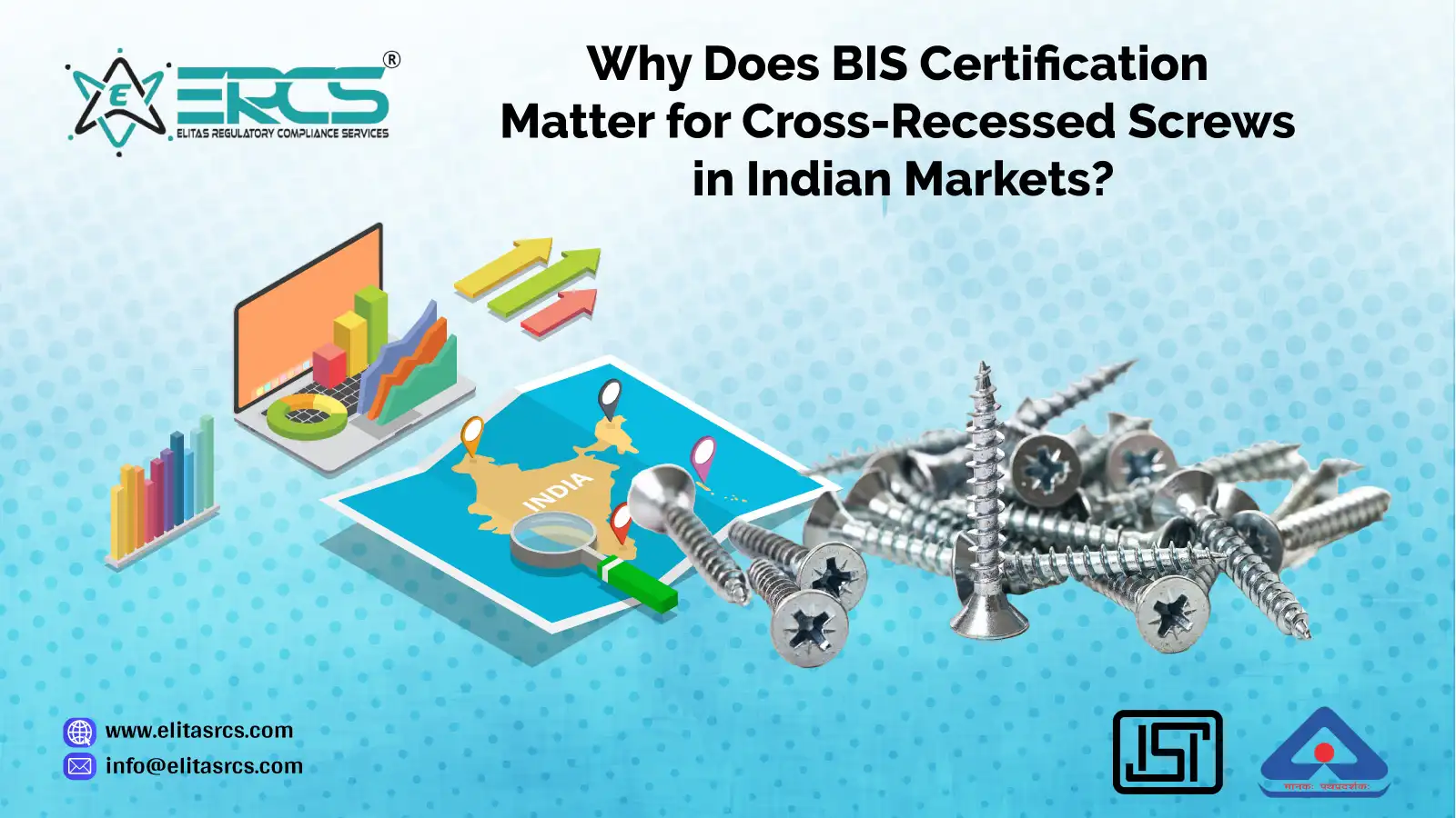 BIS Certification is mandatory for Cross-Recessed Screws in India