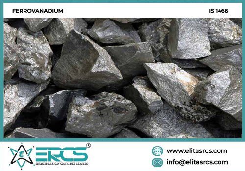 BIS Certification for Ferrovanadium in India