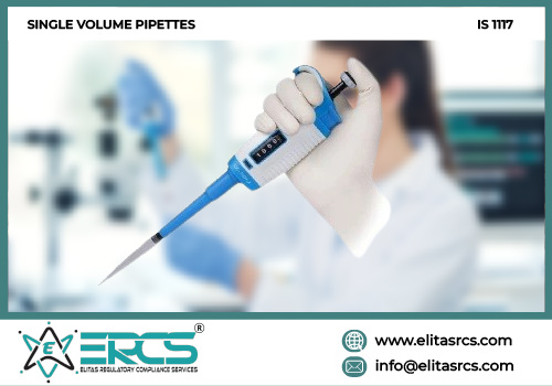 BIS Certification for Single Volume Pipettes in India