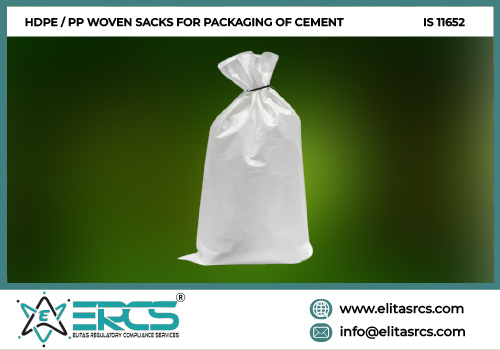 Image for BIS Certification for HDPE/PP Woven Sacks in India