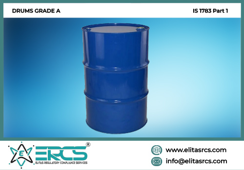 BIS Certification for Drums Grade A in India