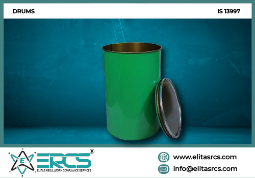 BIS ISI Certification for Drums as per IS 13997 in India