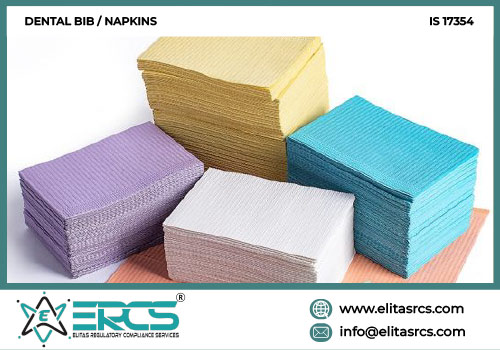 BIS Certification for Dental Bibs or Napkins in India