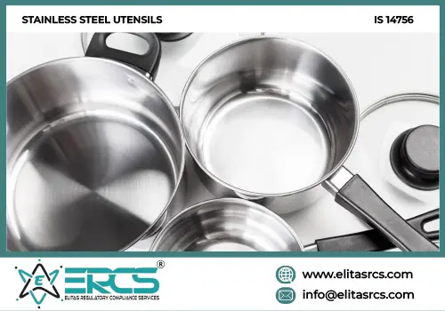BIS Certification for Stainless Steel Utensils in India