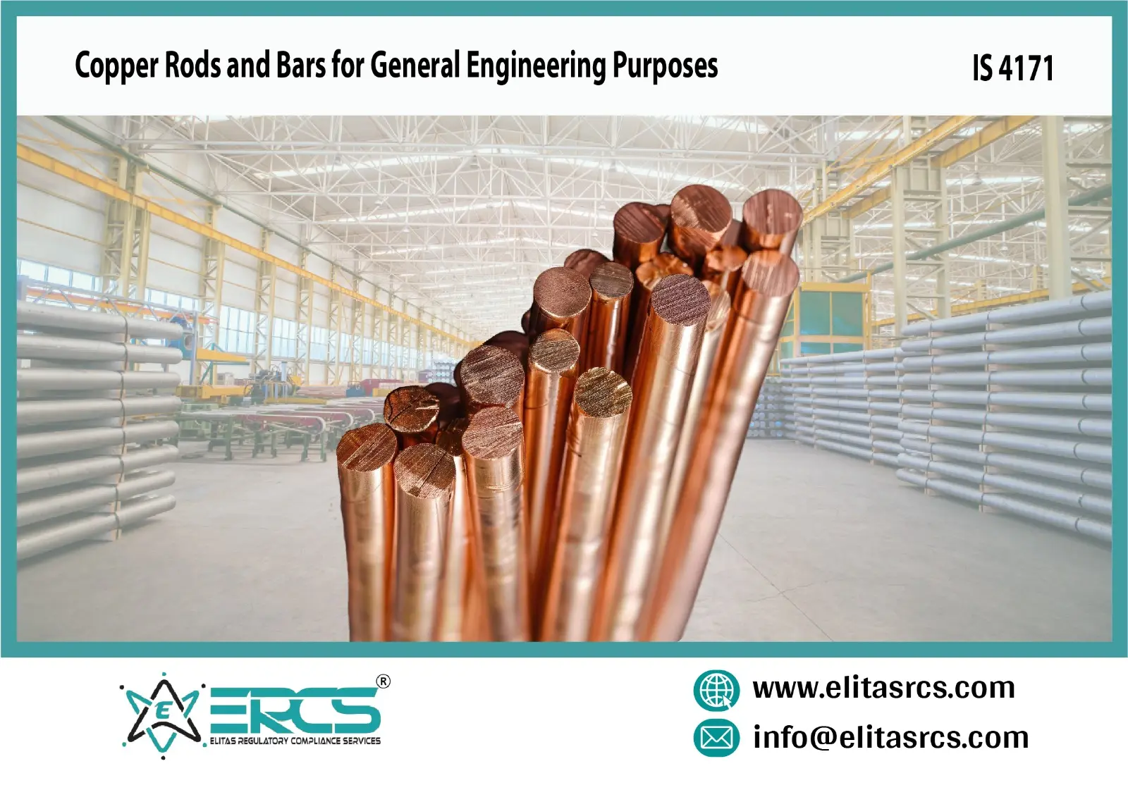 BIS Certification for Copper Rods and Bars in India