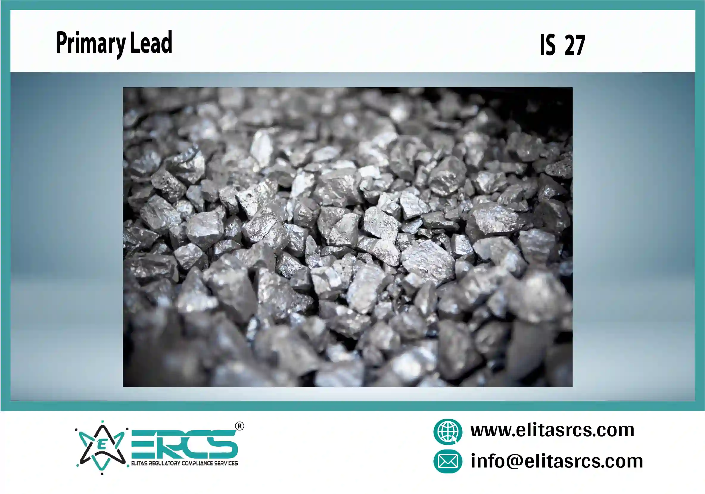 BIS Certification for Primary Lead in India