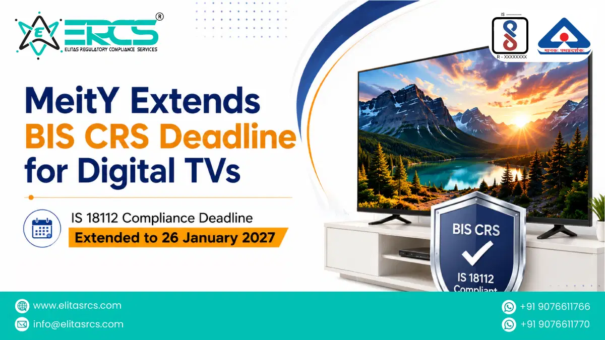 Digital TVs (IS 18112): 2027 Deadline