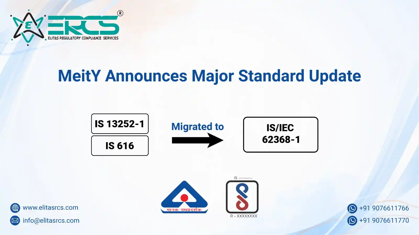 Migration of IS 13252 Part-1 and IS 616 to IS/IEC 62368 Part 1