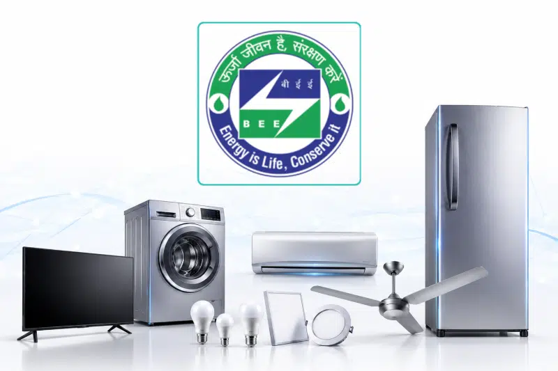BEE Registration to obtain Product Star Rating issued by Bureau of Energy Efficiency, India