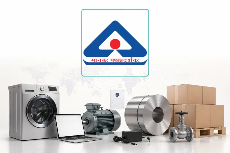BIS certification for products imported to India