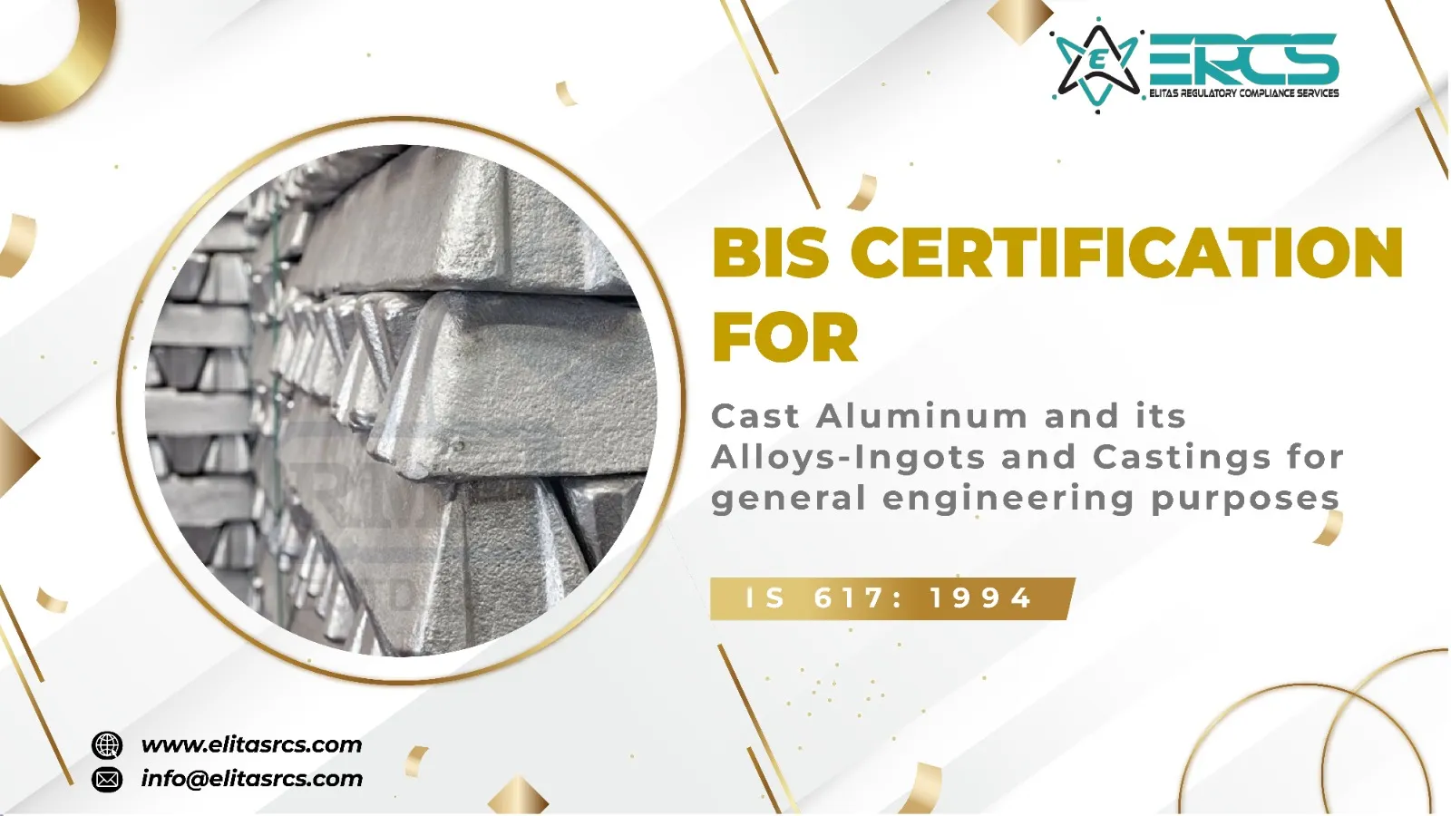 BIS guidelines for Cast Aluminum and its Alloys-Ingots