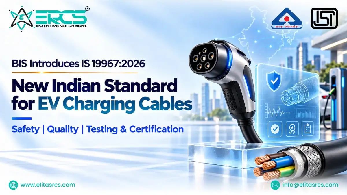 BIS Certification for EV Charging Cables