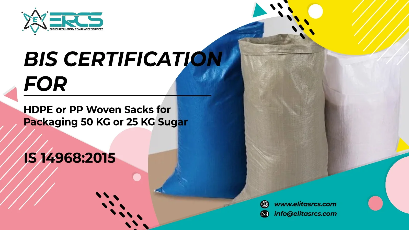 Know about BIS Certification for HDPE or PP Woven Sacks for Packaging
