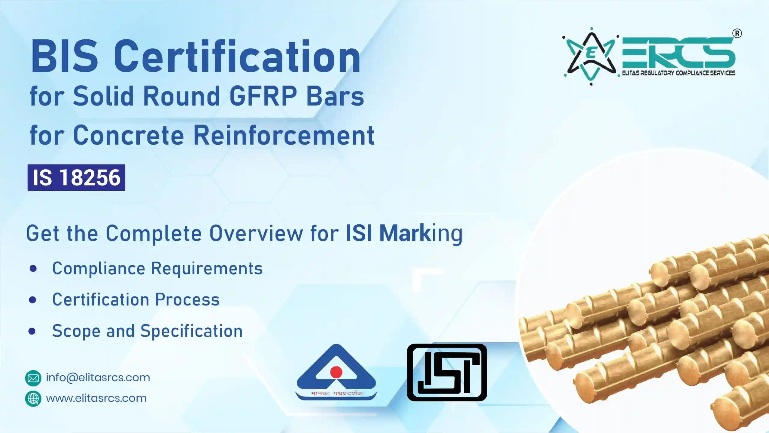 BIS Certification for Solid Round GFRP Bars