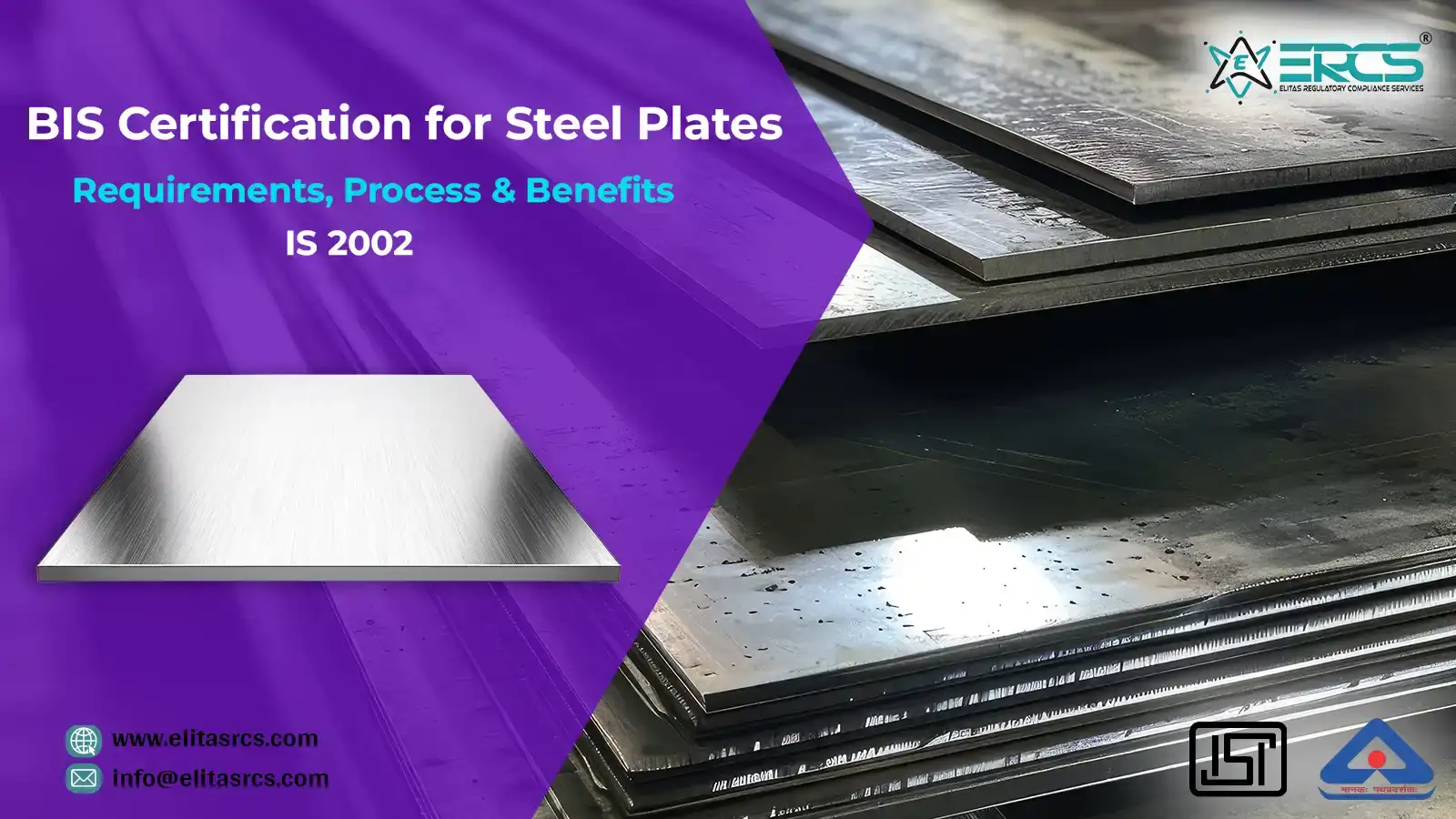 Everything about BIS Certification for Steel Plates covered under IS 2002