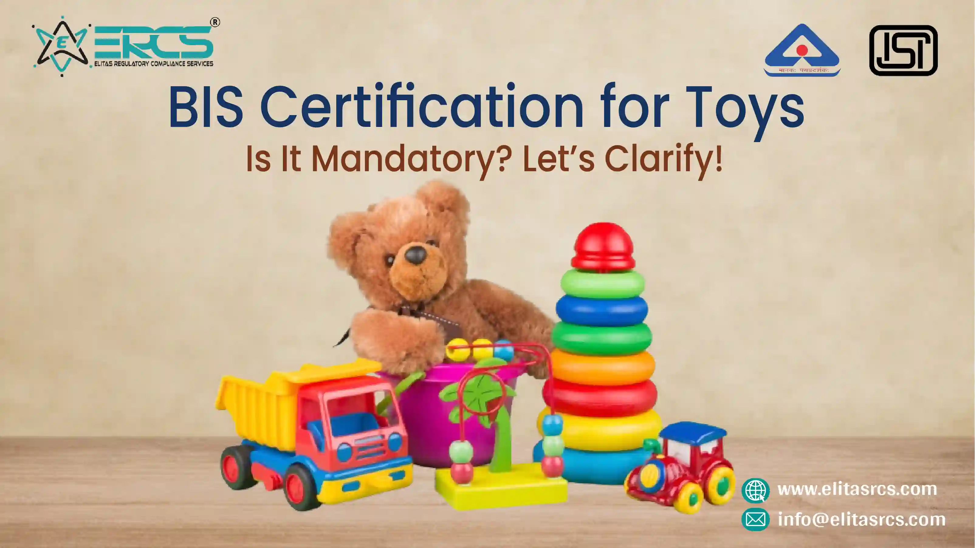 BIS Certification mandatory for Toys