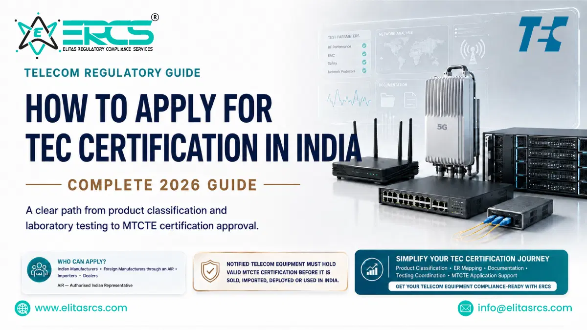 Process for TEC Certification in India