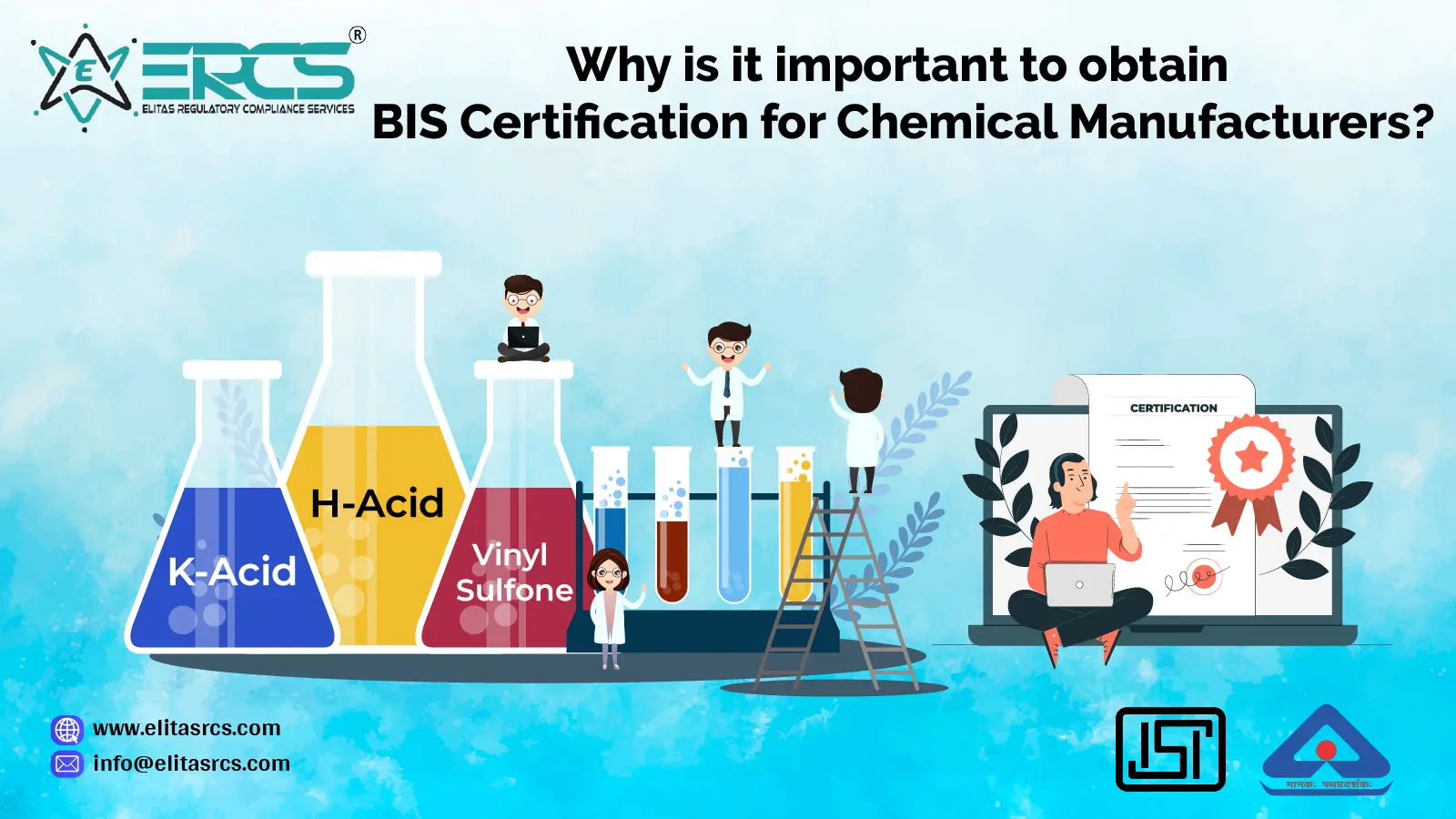BIS Certification advantages for chemical manufacturers