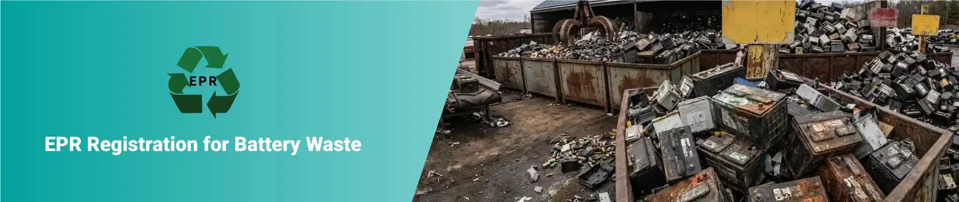 EPR Registration for Battery Waste Services in India