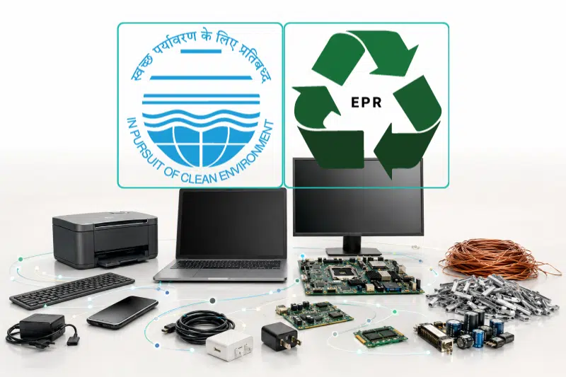 EPR Registration for Electronic Waste Management issued by CPCB