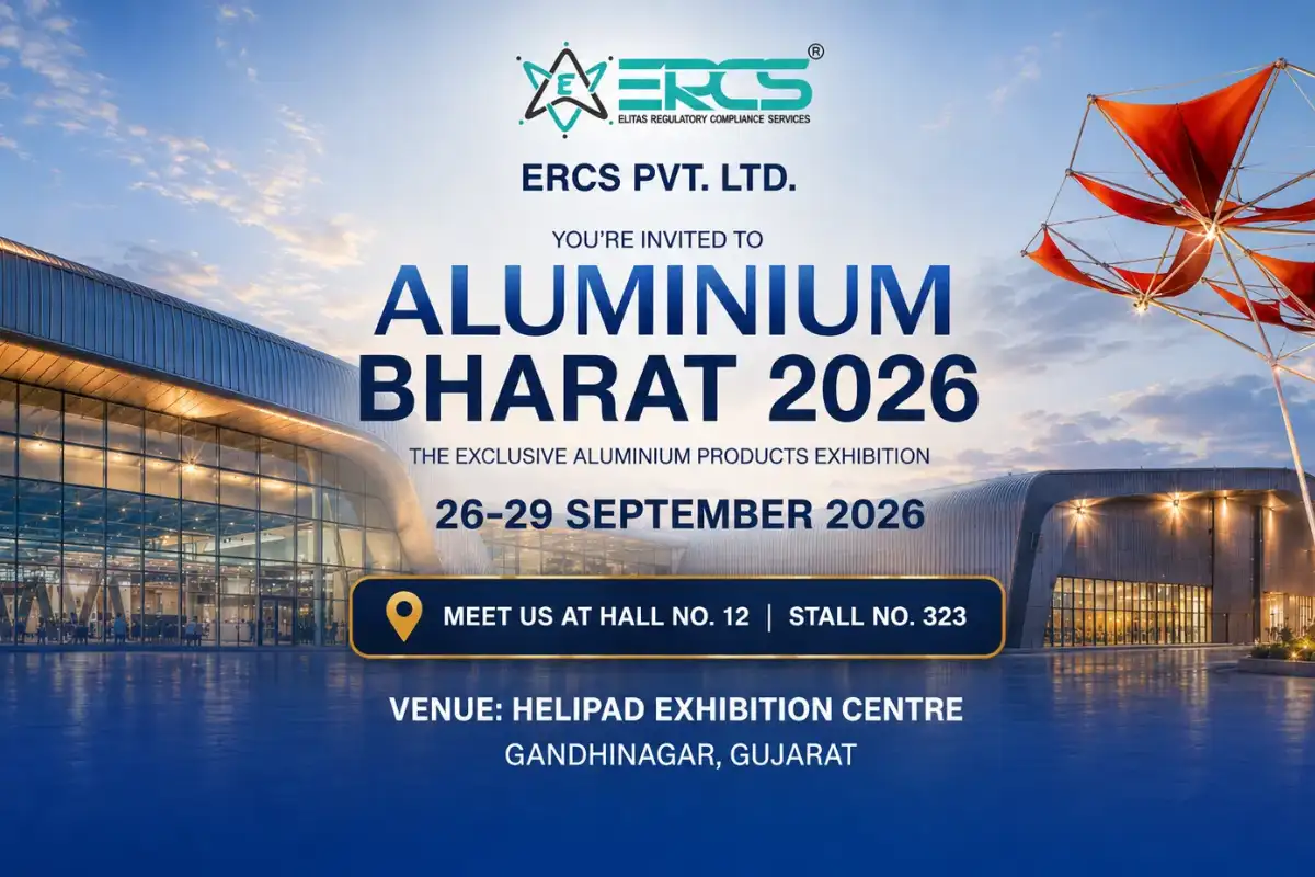 ERCS Private Limited will participate in Aluminium Bharat 2026, Gujarat