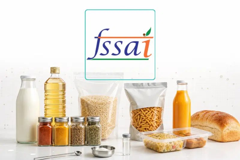 FSSAI Registration for various food products in India