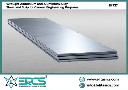 BIS Certification for Wrought Aluminium and Aluminium Alloy Sheet in India
