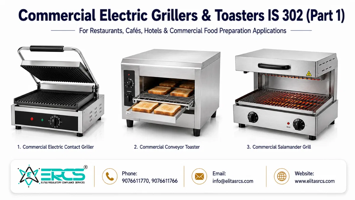 Commercial Electric Grillers &Toasters IS 302 Part 1