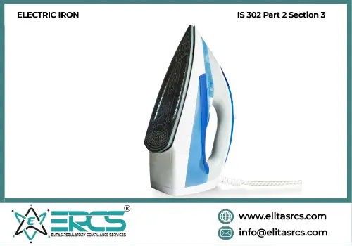 Electric Iron IS 302 (Part 2/Sec 3)