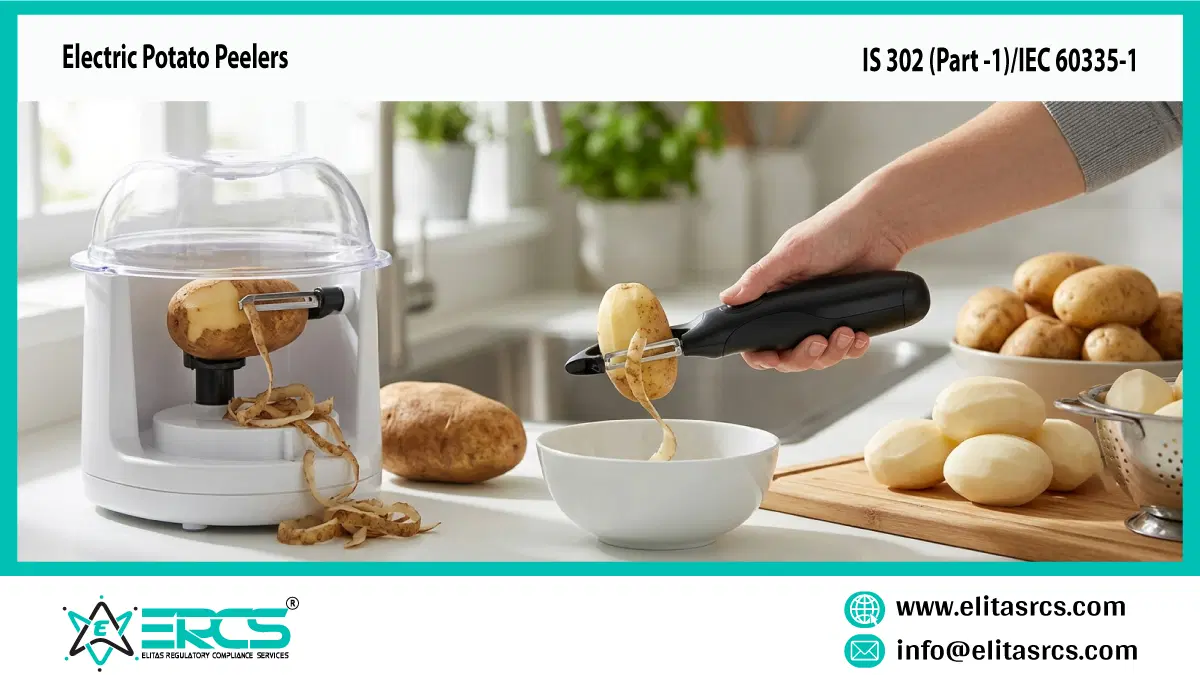 Electric Potato Peelers IS 302 Part-1