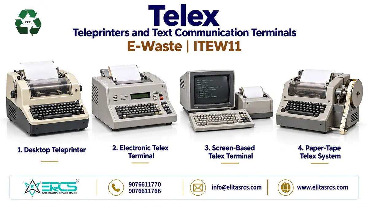 EPR Registration for Telex  CPCB E-Waste Rules