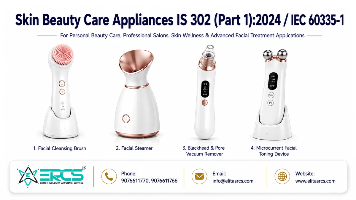 Skin Beauty Care Appliances IS 302 Part 1:2024